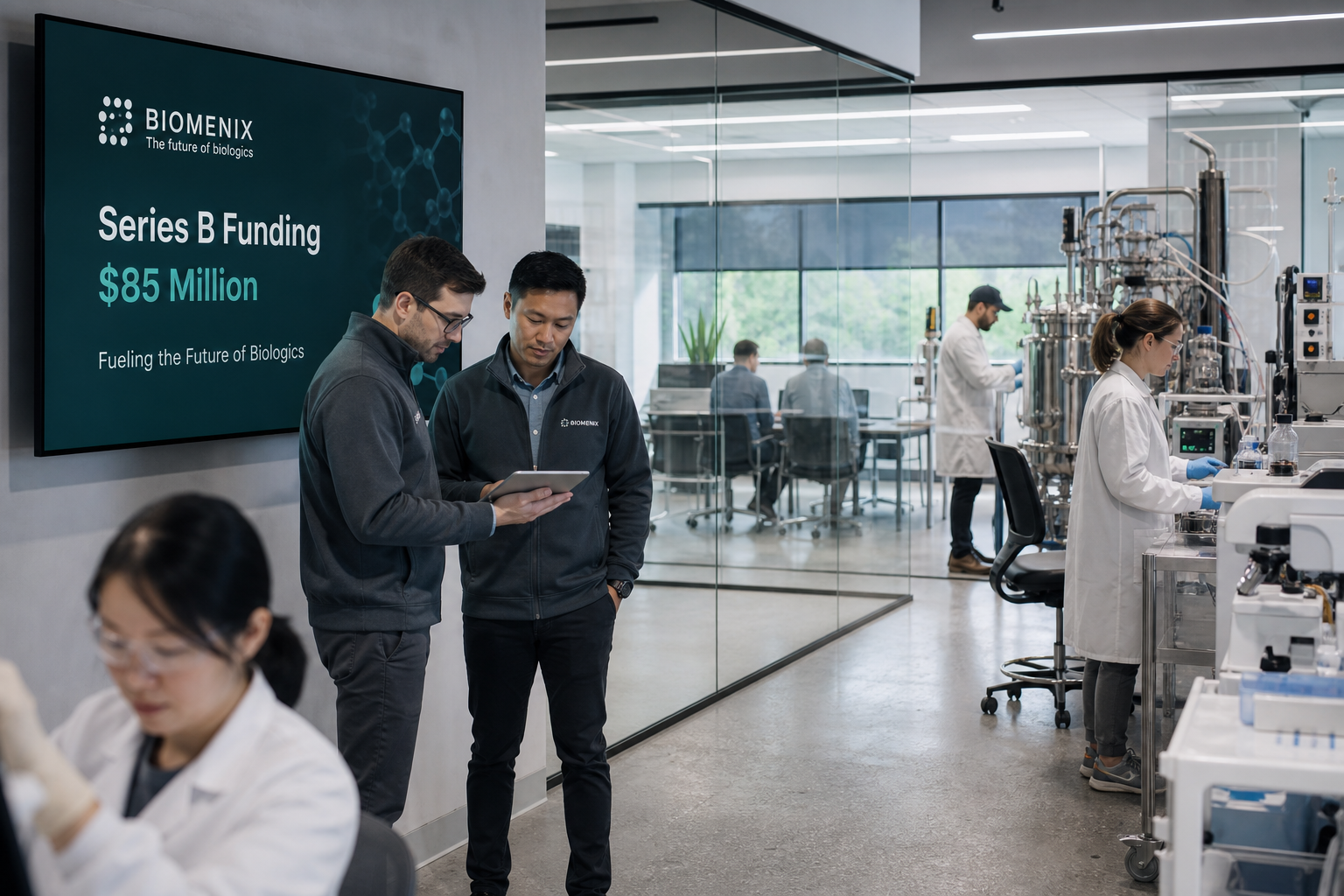 Ecovia Bio Closes Series B Funding Round Led by Pointe Angels to Expand Manufacturing Capacity